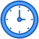 external clock-project-management-xnimrodx-blue-xnimrodx icon