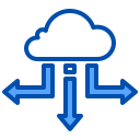 external cloud-data-backup-xnimrodx-blue-xnimrodx icon