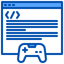 external coding-game-xnimrodx-blue-xnimrodx icon