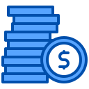 external coin-sale-and-shopping-xnimrodx-blue-xnimrodx icon