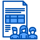 external collaboration-leader-and-teamwork-xnimrodx-blue-xnimrodx icon