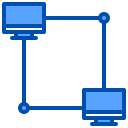 external computer-data-backup-xnimrodx-blue-xnimrodx icon