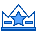 external crown-customer-review-xnimrodx-blue-xnimrodx icon