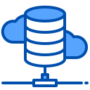 external database-web-hosting-xnimrodx-blue-xnimrodx icon