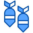 external ddos-virus-and-hacker-xnimrodx-blue-xnimrodx icon