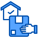 external delivery-work-from-home-xnimrodx-blue-xnimrodx icon