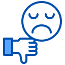external dislike-customer-review-xnimrodx-blue-xnimrodx icon