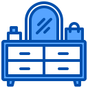 external dressing-table-furniture-and-decoration-xnimrodx-blue-xnimrodx icon