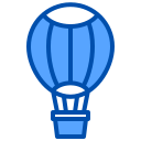 external hot-air-balloon-hobbies-and-free-time-xnimrodx-blue-xnimrodx icon