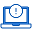 external laptop-virus-and-hacker-xnimrodx-blue-xnimrodx icon