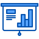 external presentation-data-xnimrodx-blue-xnimrodx icon