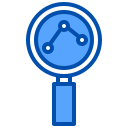 external search-organization-xnimrodx-blue-xnimrodx icon