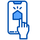 external smart-home-smart-home-living-xnimrodx-blue-xnimrodx icon