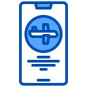 external smartphone-avitation-and-airport-xnimrodx-blue-xnimrodx icon