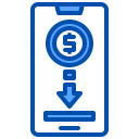 external smartphone-payment-xnimrodx-blue-xnimrodx icon