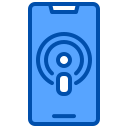 external smartphone-podcast-xnimrodx-blue-xnimrodx-2 icon