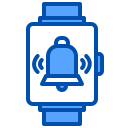 external smartwatch-notification-alert-xnimrodx-blue-xnimrodx icon