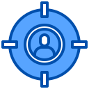 external target-digital-marketing-xnimrodx-blue-xnimrodx icon