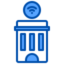 external trash-smart-home-xnimrodx-blue-xnimrodx icon
