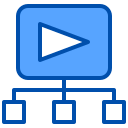 external video-digital-marketing-xnimrodx-blue-xnimrodx icon