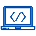 external web-coding-website-development-xnimrodx-blue-xnimrodx icon