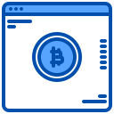 external website-bitcoin-xnimrodx-blue-xnimrodx icon