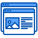 external website-startup-business-xnimrodx-blue-xnimrodx icon