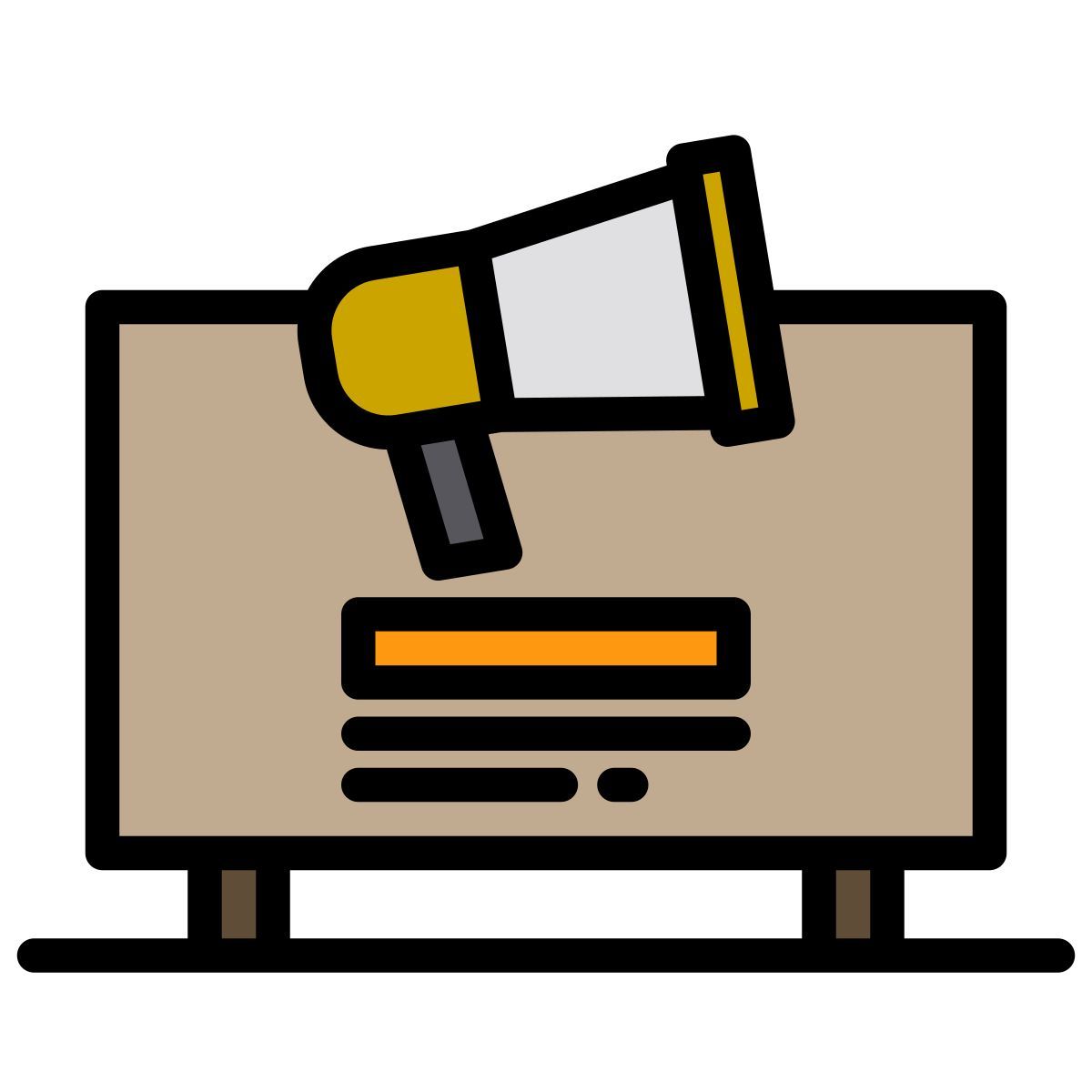 advertising icon