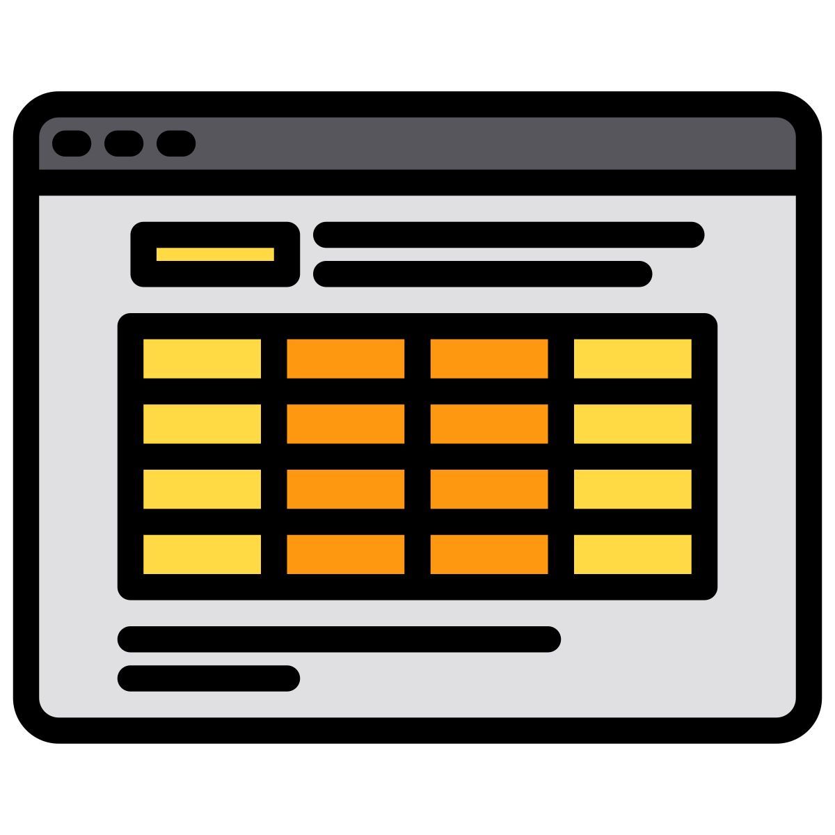 bank statement icon