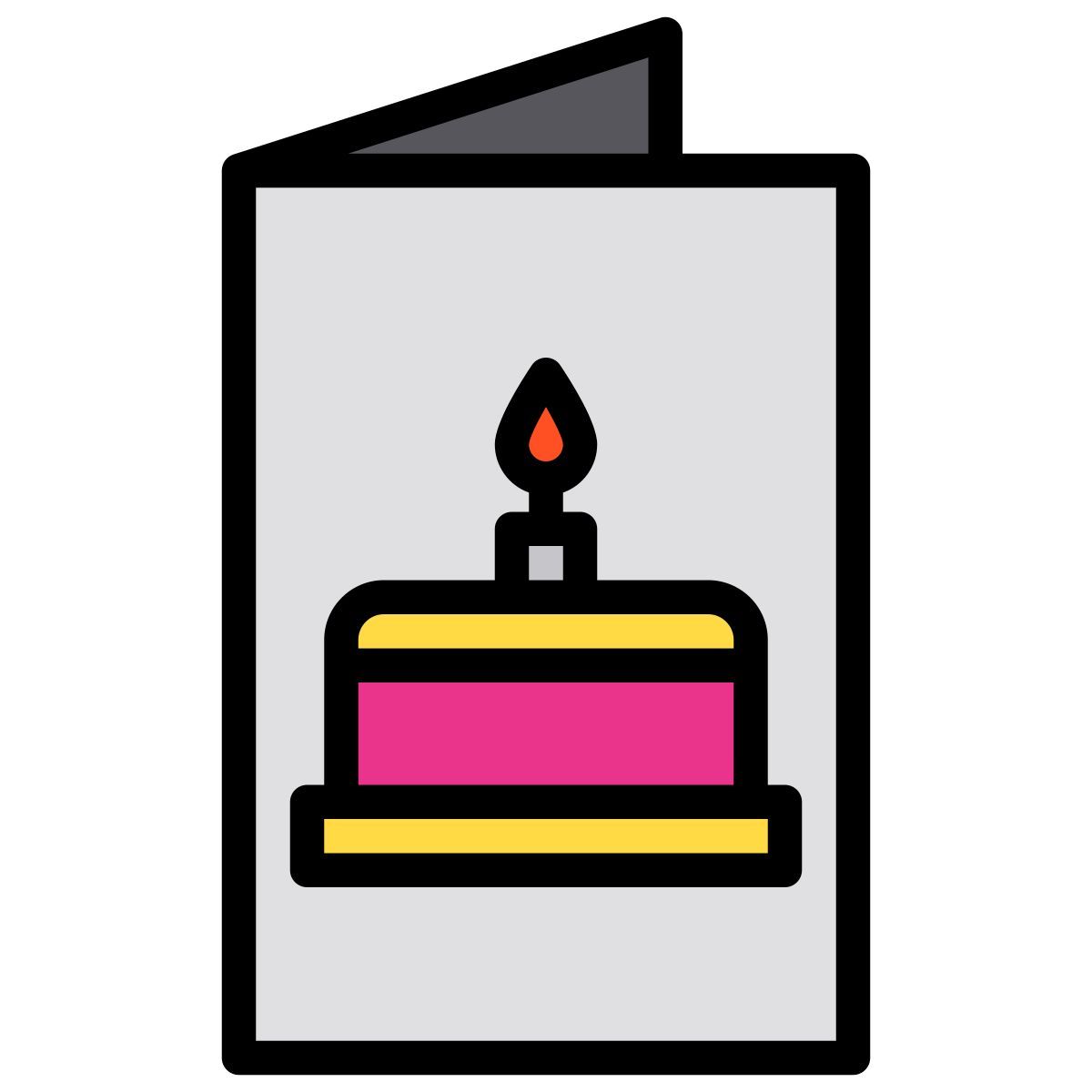 birthday card icon