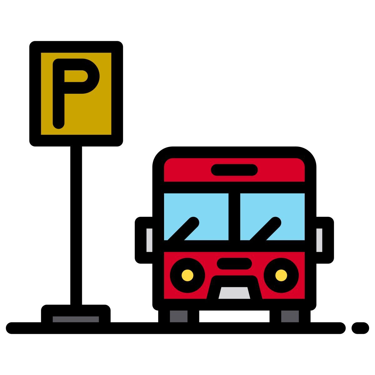 bus stop icon