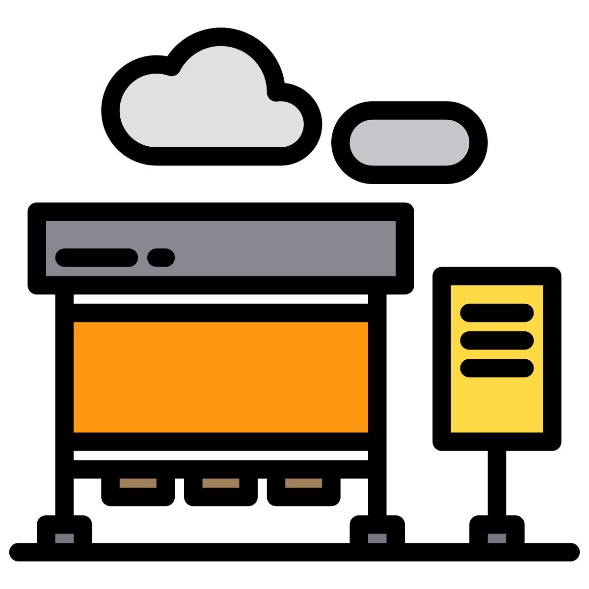bus stop icon