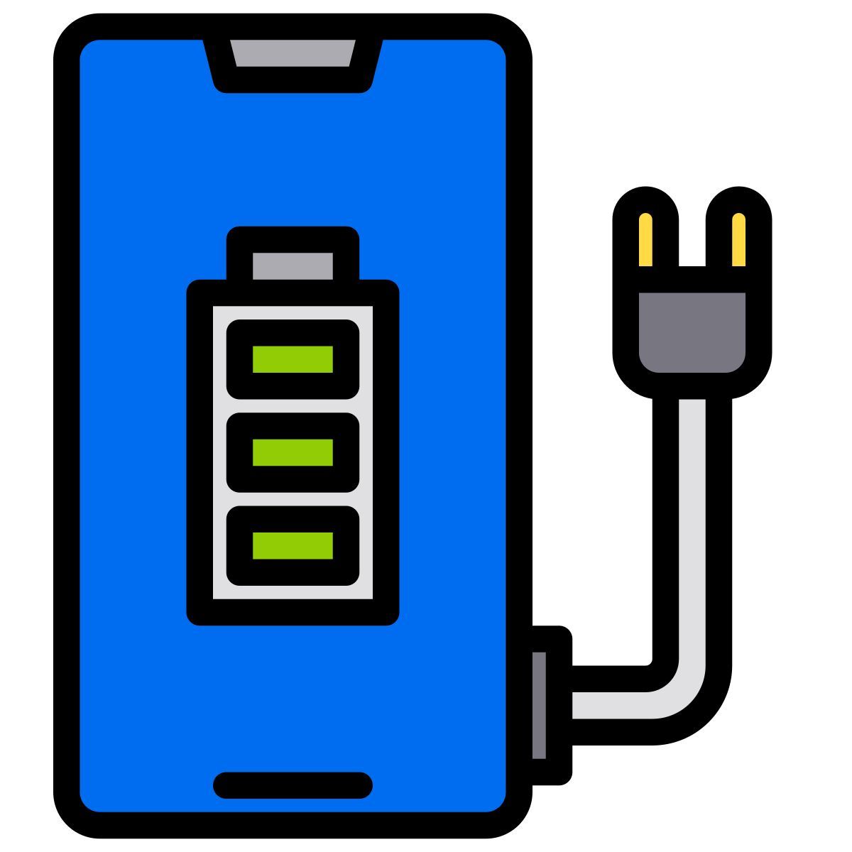 charging battery icon