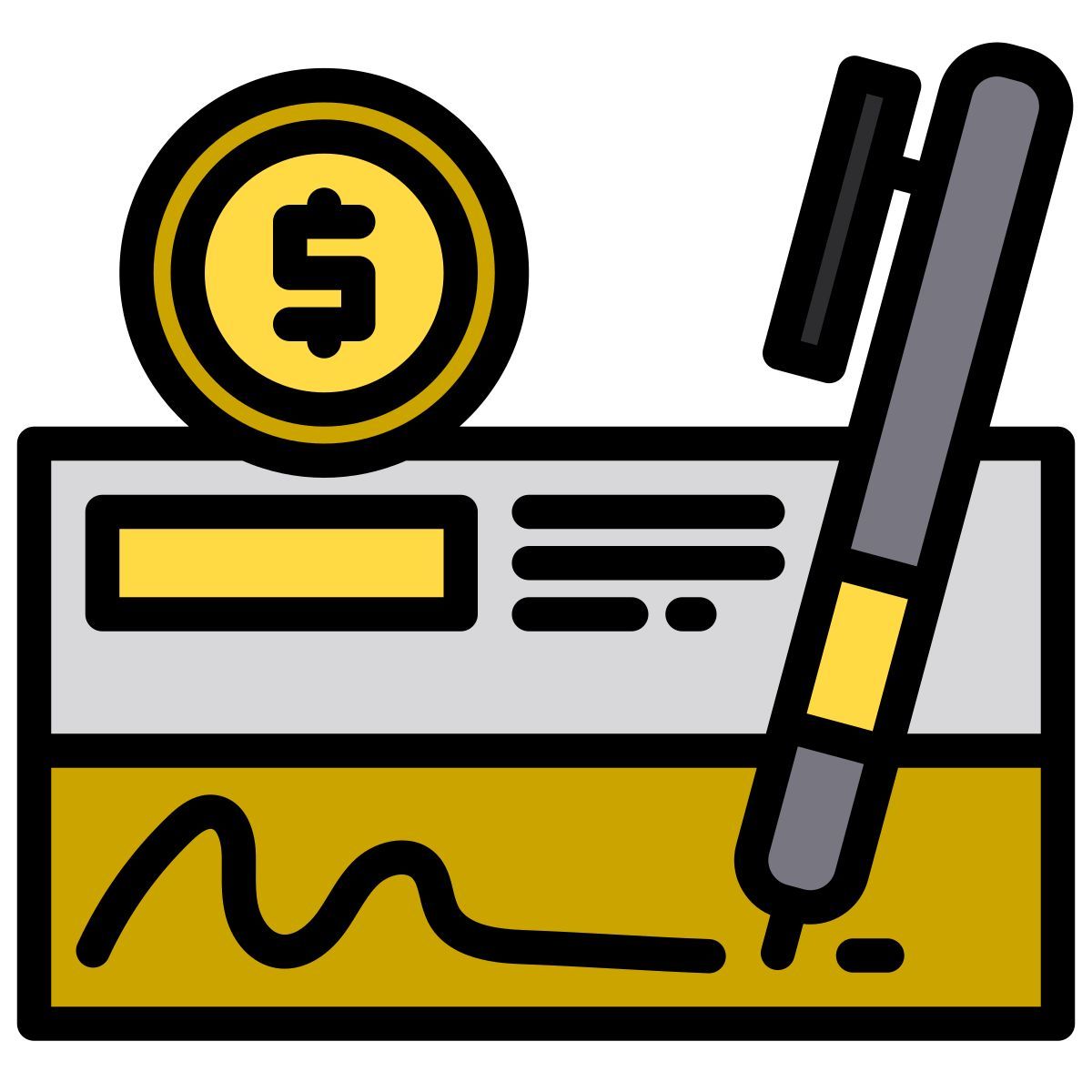cheque icon