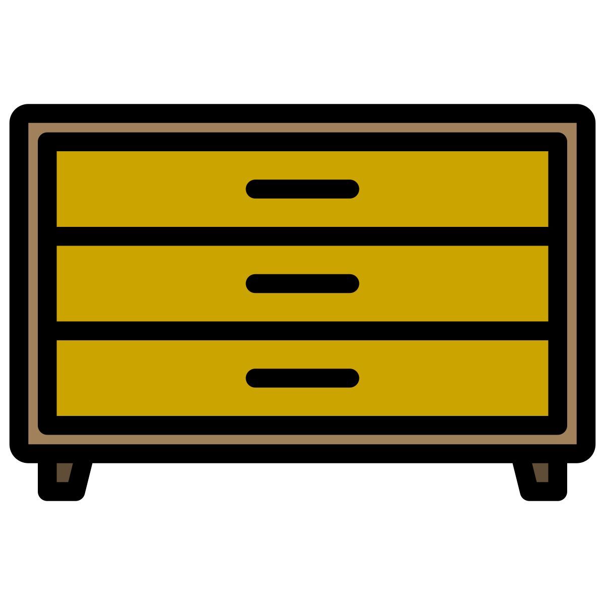 chest of drawers icon