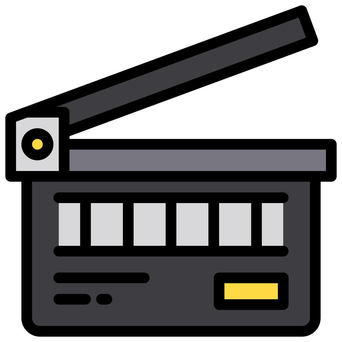 clapperboard icon