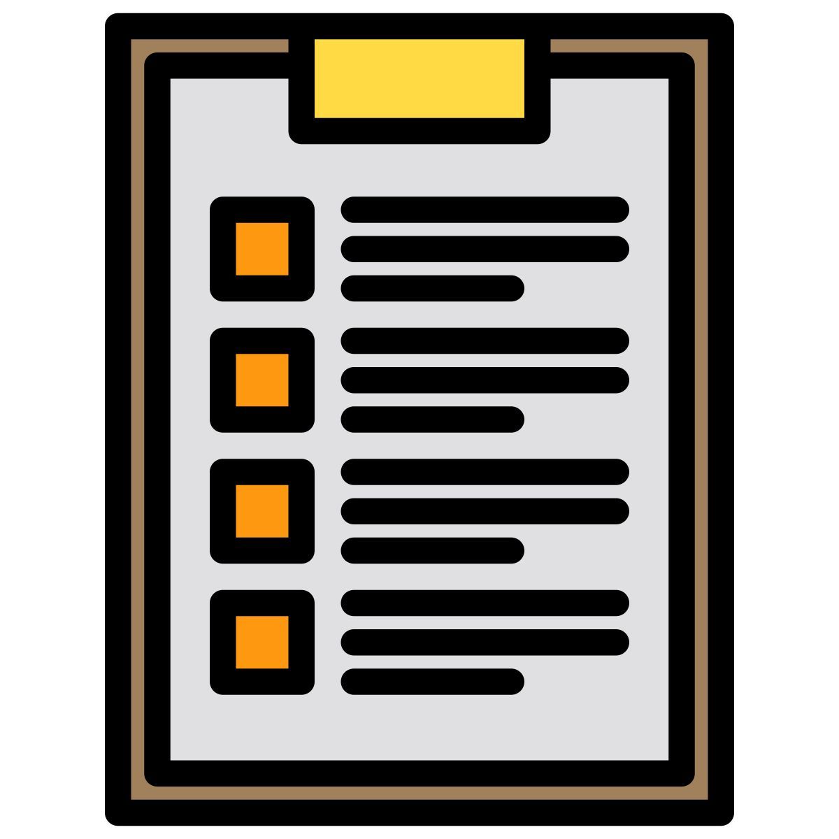 clipboard icon