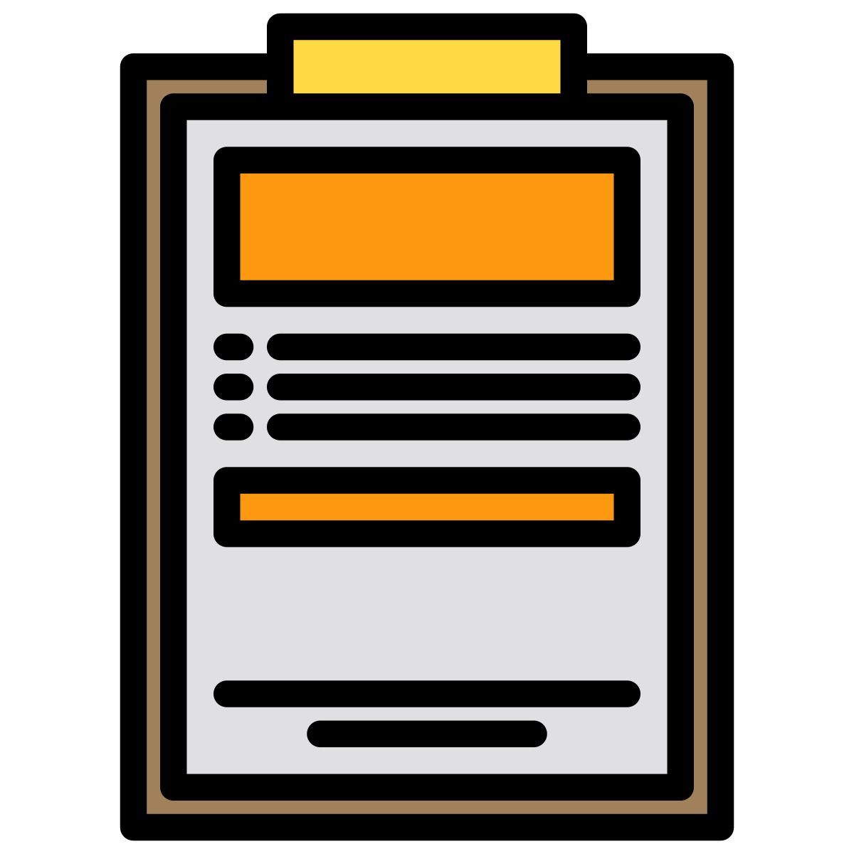 clipboard icon