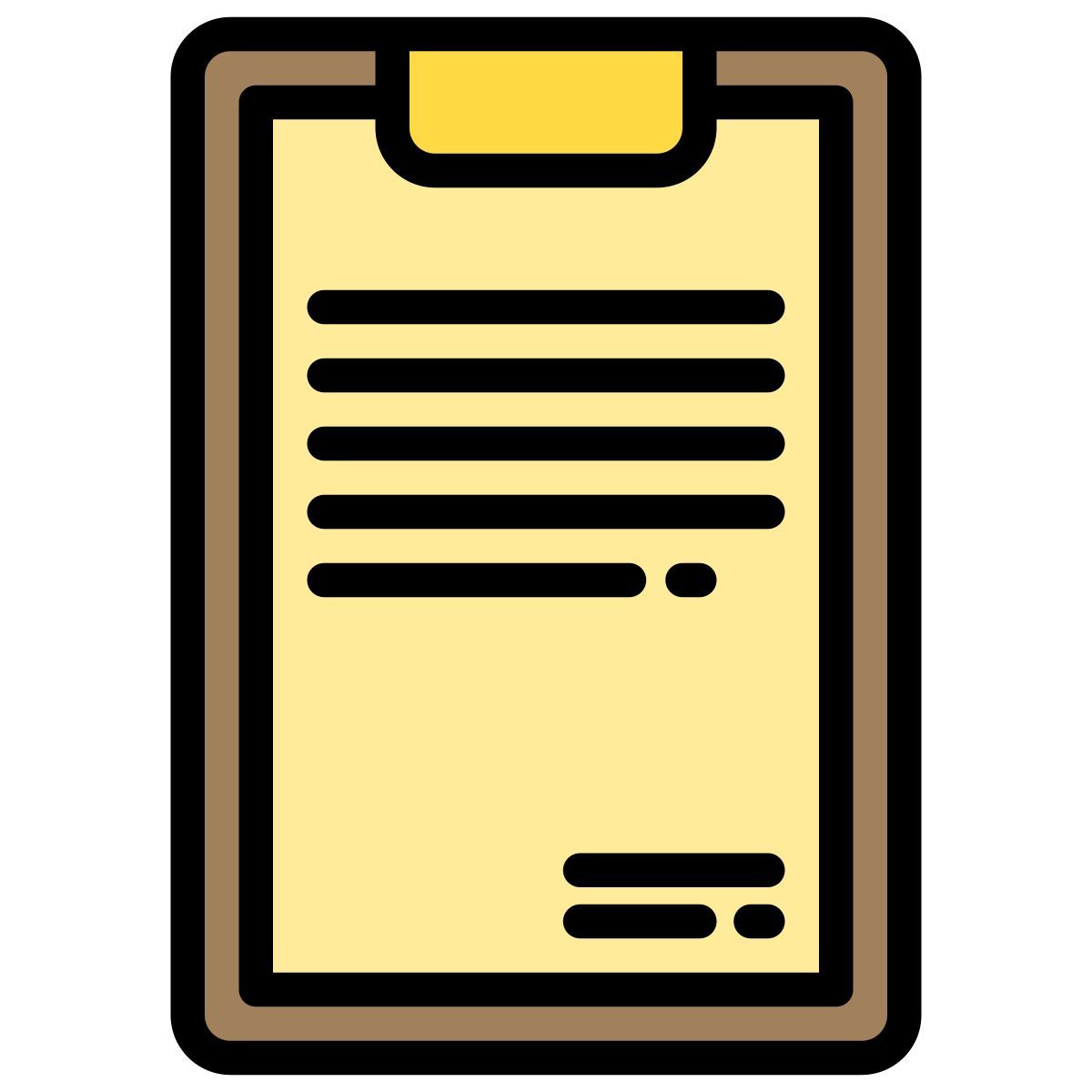 clipboard icon