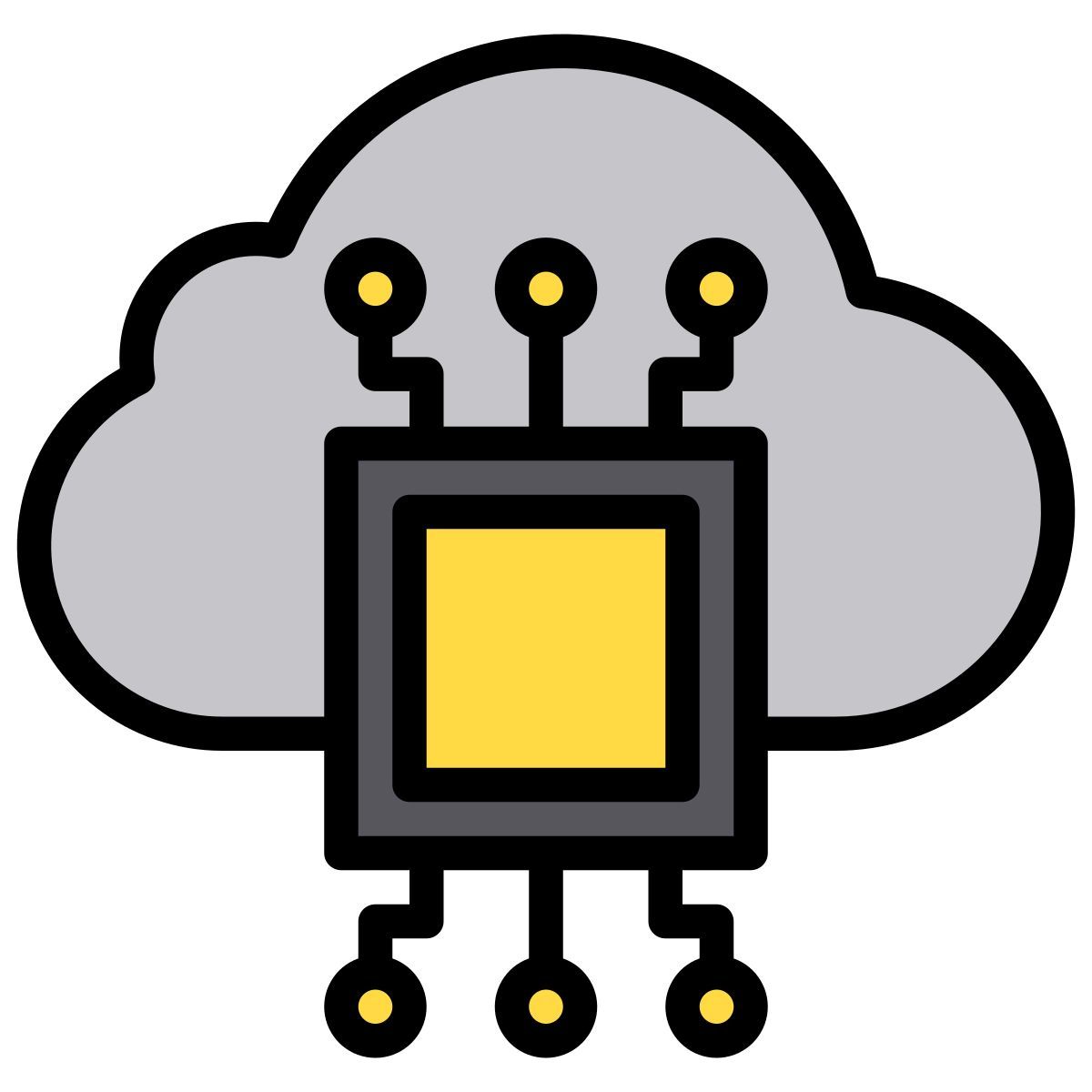 cloud computing icon