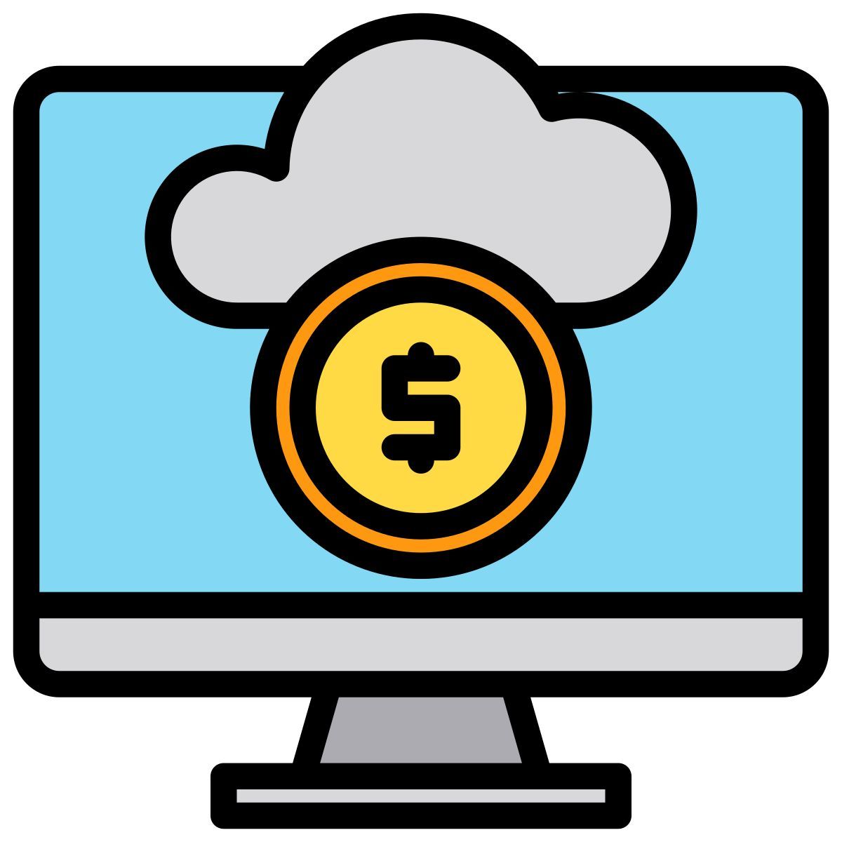 cloud computing icon