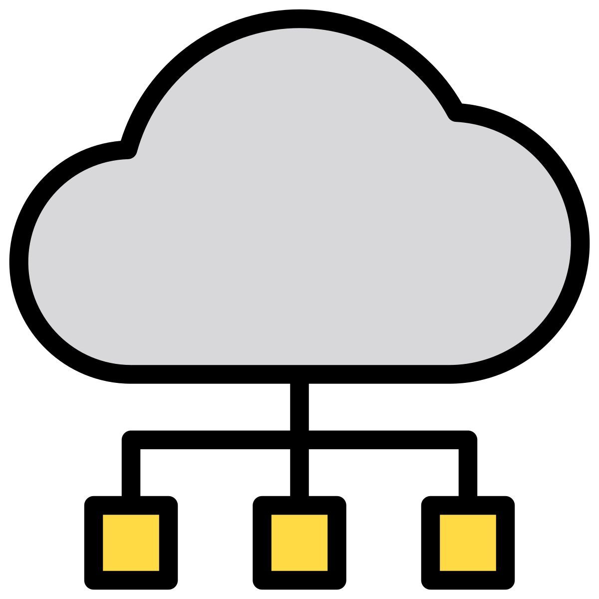 cloud data icon