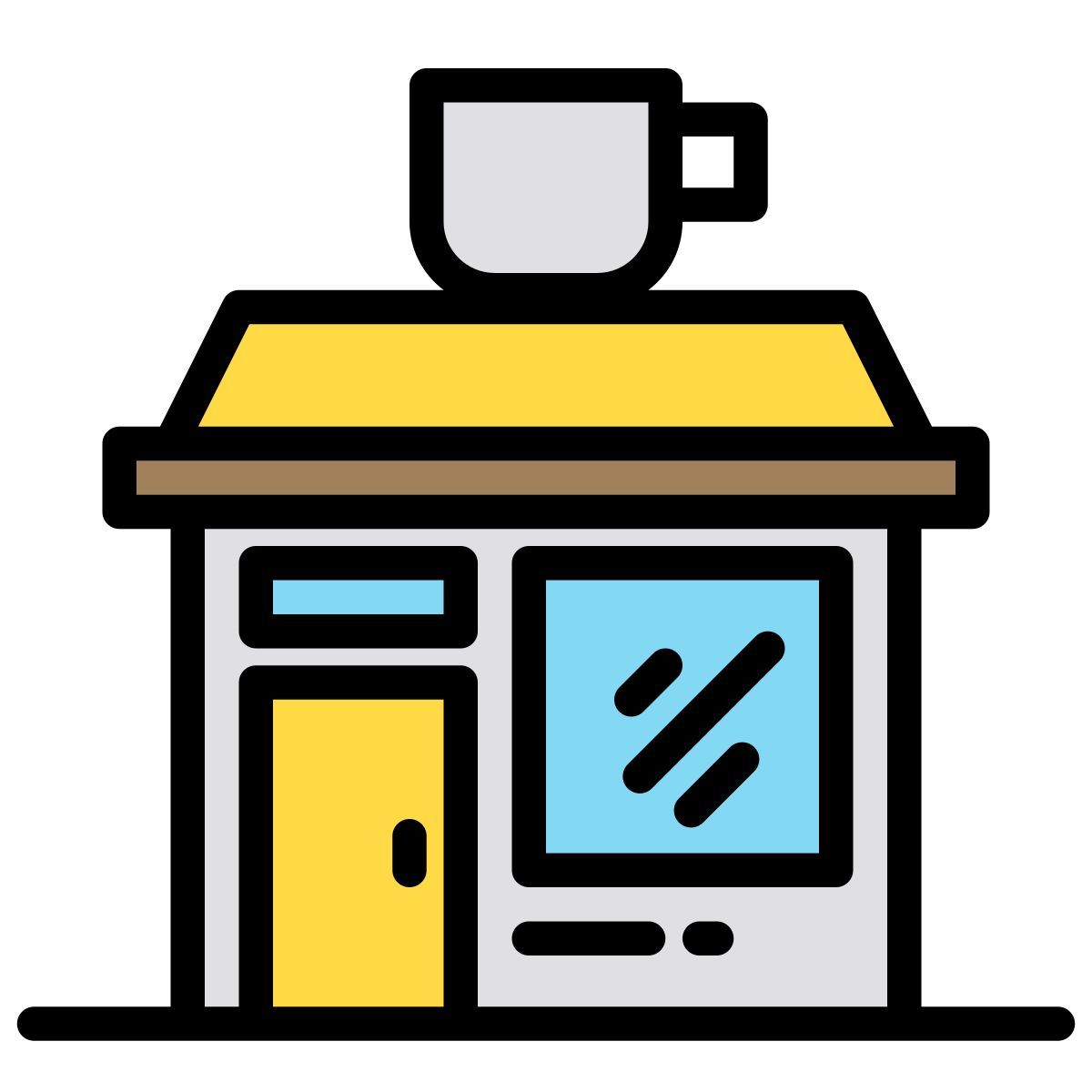 coffee shop icon