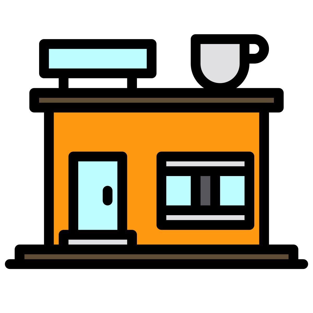 coffee shop icon