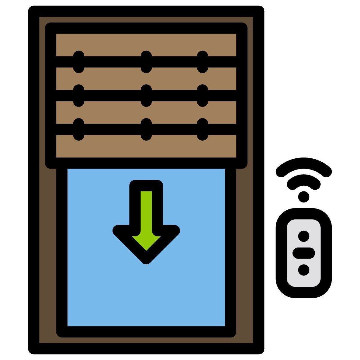 ouverture des volets icon