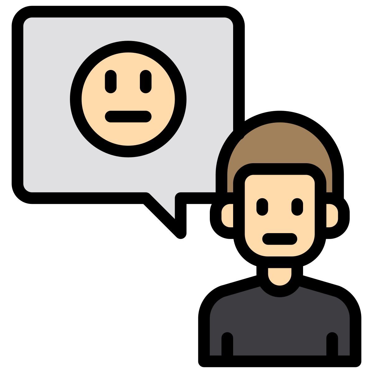 satisfação do cliente icon