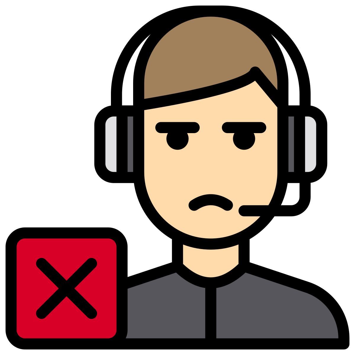 defeated icon