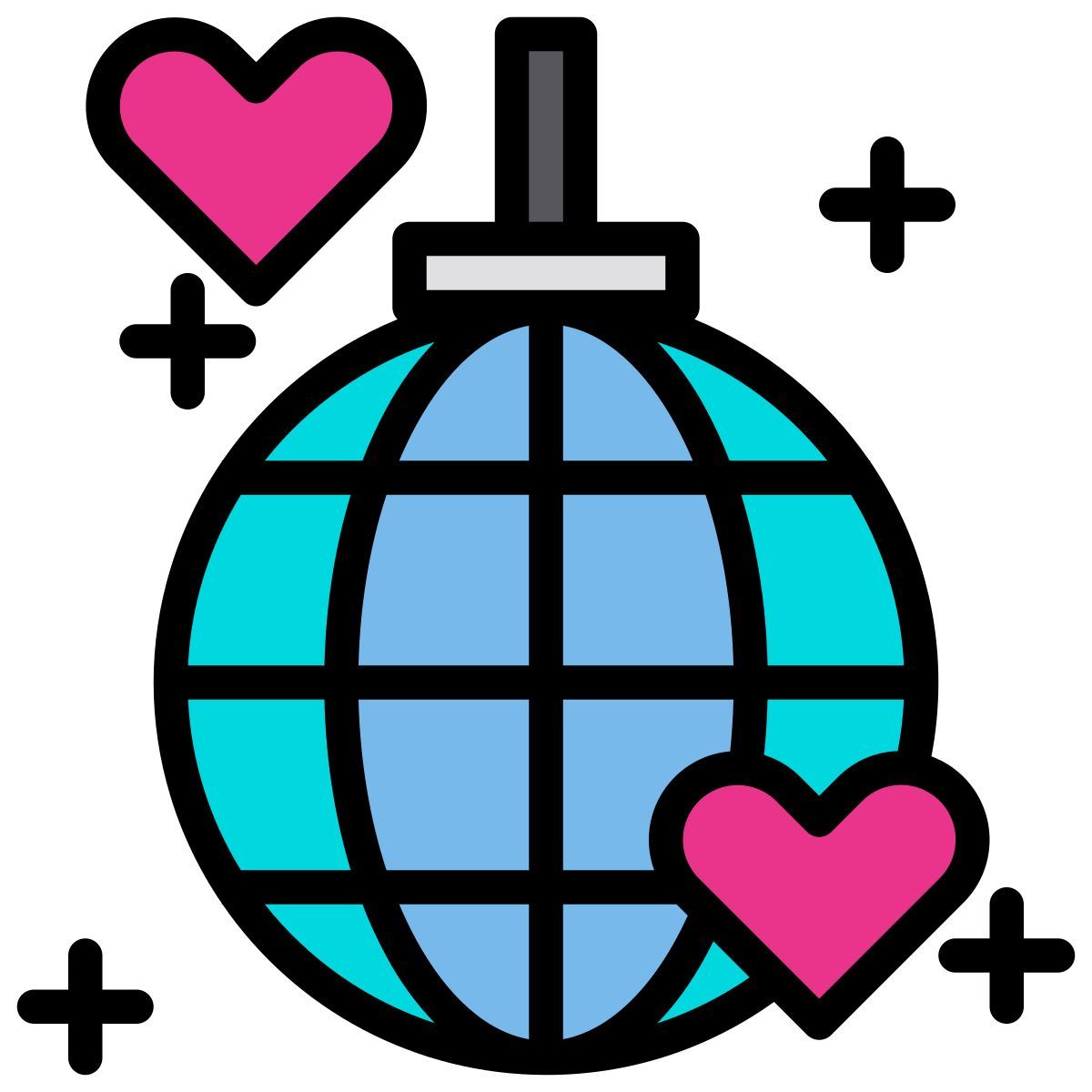 bola de espejos icon