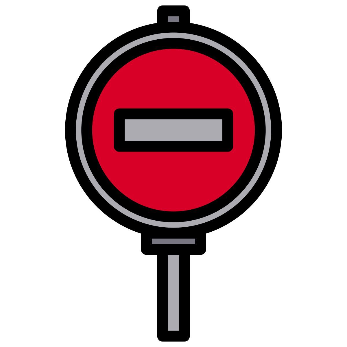 do not enter icon