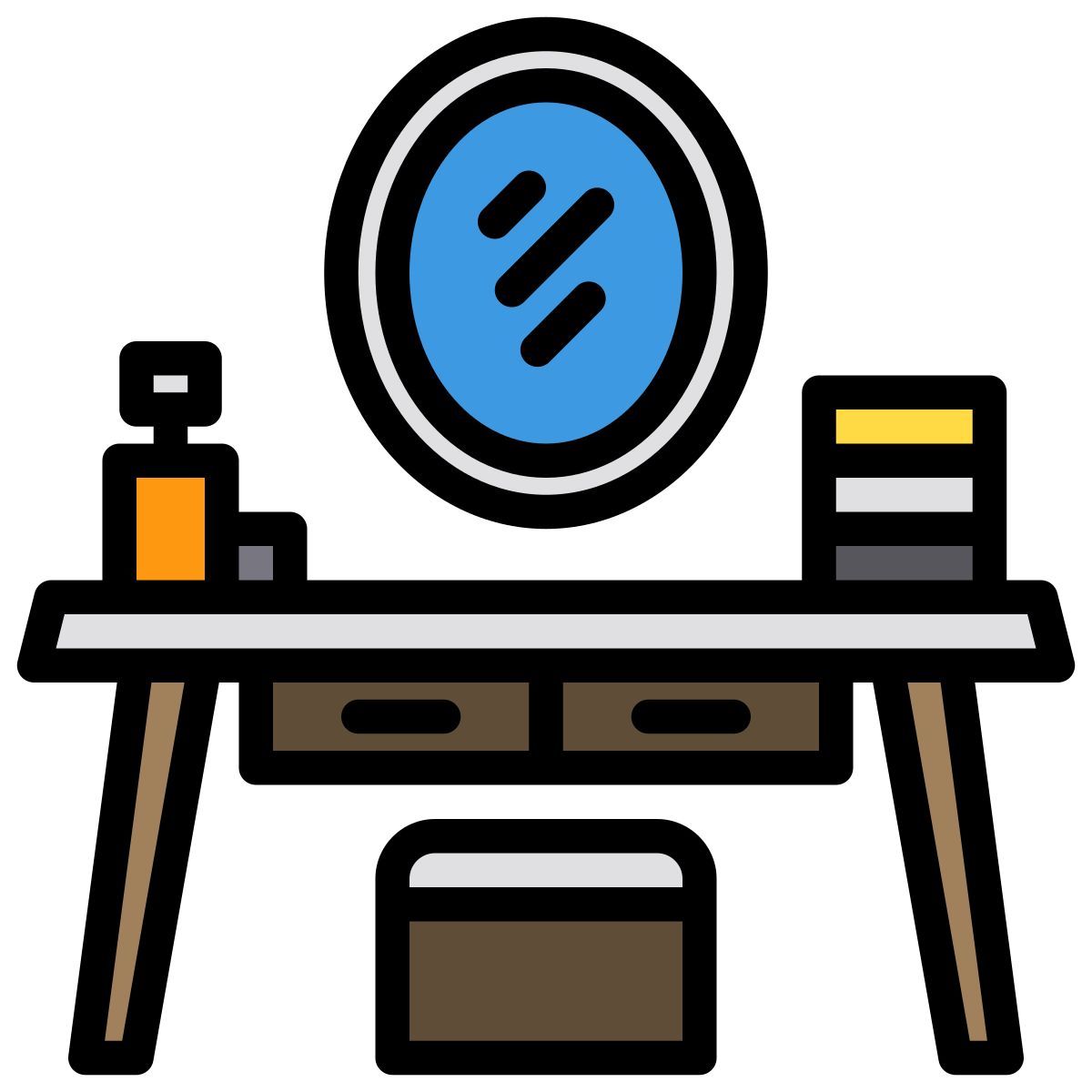 dressing table icon